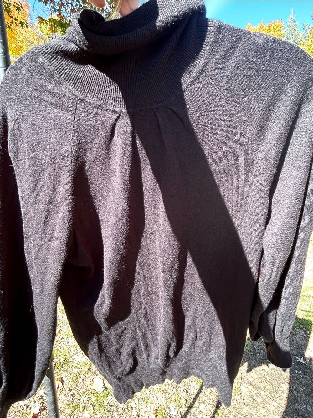 Express women’s Black Turtleneck Sweater